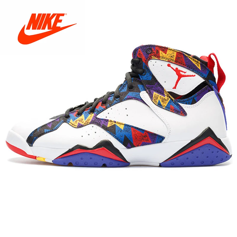

Original New Arrival Authentic Nike Air Jordan 7 Retro "Sweater" Men's Basketball Shoes Sneakers Outdoor Comfort Sports Shoes