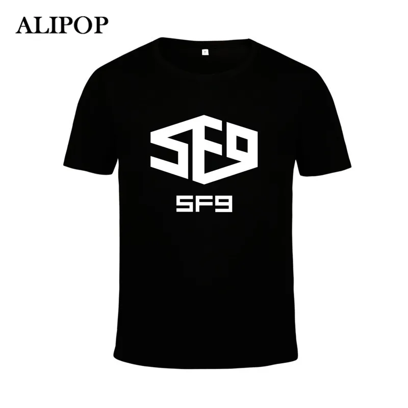 KPOP Корейская мода SF9 SensationalFirst9 альбом Fanfare хлопковая Футболка K POP футболки PT264|fashion