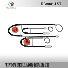 WINDOW REGULATOR COMPLETE CLIP SET FOR RENAULT MEGANE II CABRIOLET CONVERTIBLE WINDOW REGULATOR REPAIR KIT FRONT-LEFT