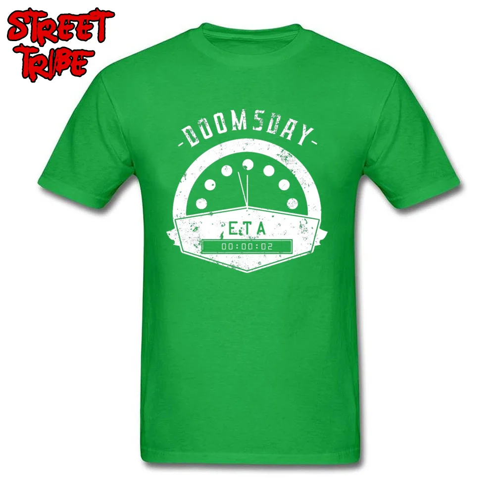 Doomsday T Shirt Cool Men Custom T-shirt 2019 Men's Tshirt Green White Tops Hip Hop Tees Swag Guys Streetwear Marvel Store |