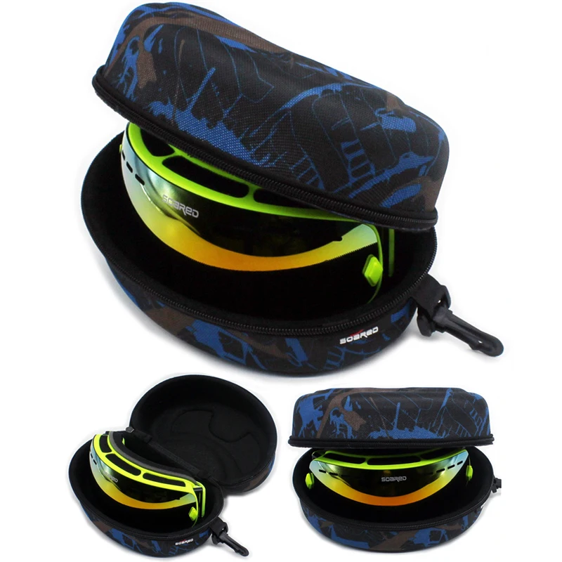 

Man/Woman/Kids Ski Goggles Box Ski Mask Glasses Box Waterproof Snowboard Outdoor Camping Bike Cycling Fishing Sunglasses Case