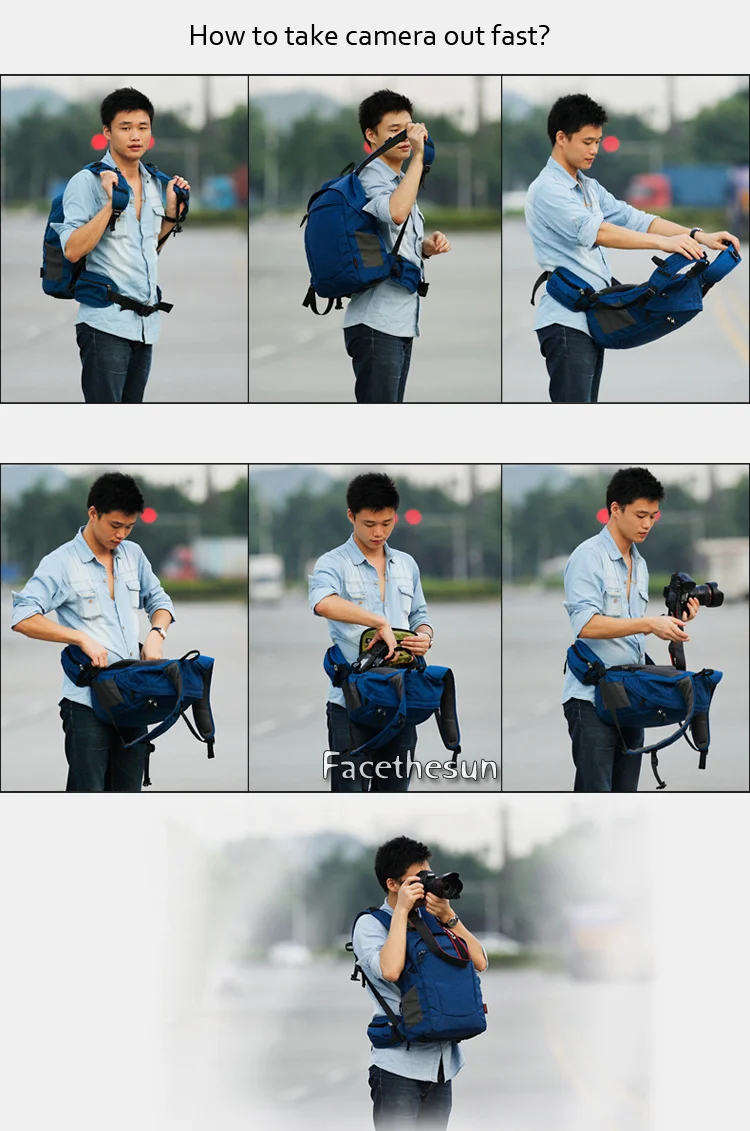 Professional camera backpack bag DLD3011-29