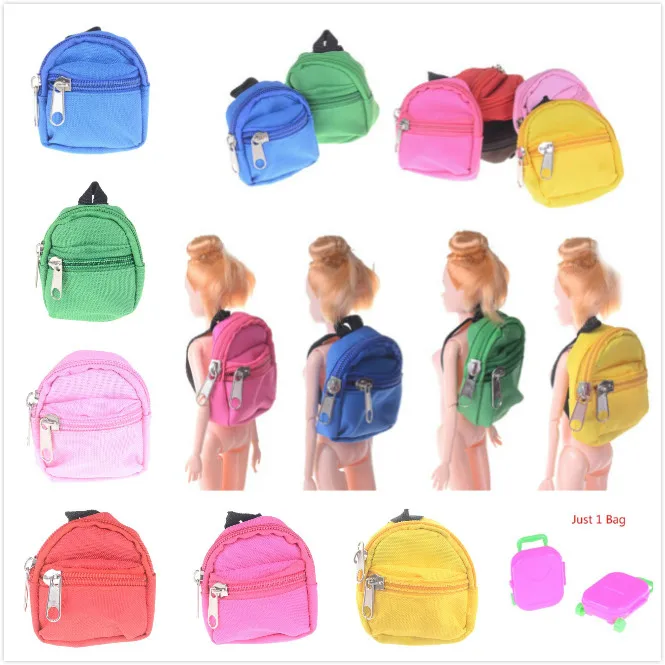1PCS Mini Dolls Backpack For For Doll For 1/6 blyth doll Bag