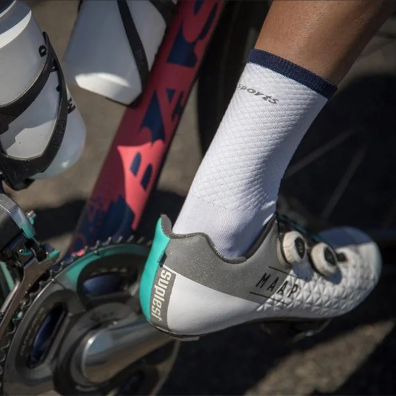 Новые велосипедные носки мужские и женские профессиональные дышащие спортивные велосипедные носки высшего качества износостойкие дезодорирующие носки