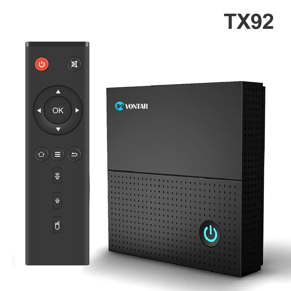 

OLOEY TX92 Amlogic S912 Android 7.1 TV Box Octa Core 3GB64GB 3G/32G Support MAG 250 Stalker IP TV 1000M LAN Dual Wifi