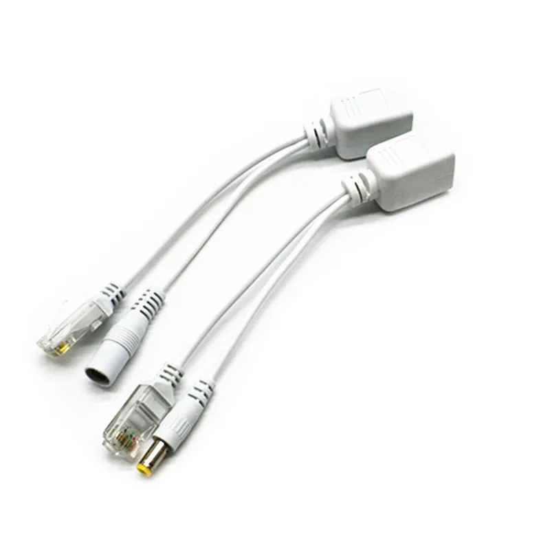 Адаптер POE RJ45 для кабеля разветвитель инжектора семейная пассивная мощность над