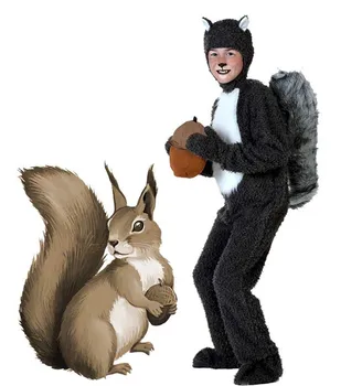 

Adult Kids squirrel Costume Little squirrel Costume Animal Jumpsuit Fancy Dress Carnival Halloween Costumes Animal Cosplay
