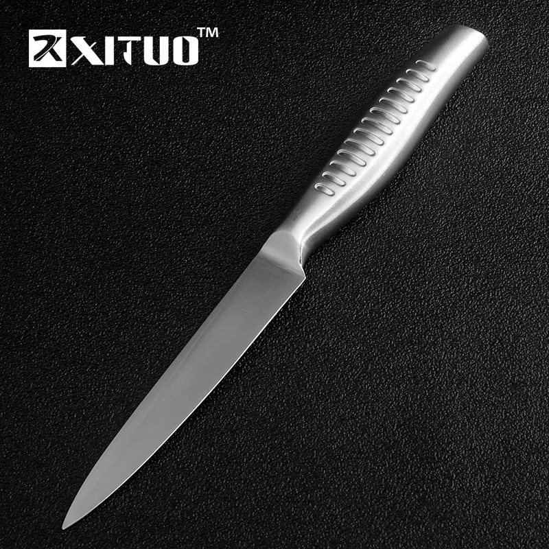 XITUO Нескользящая ручка Многофункциональный кухонный нож " из нержавеющей стали нож шеф-повара японский Мясник филе ножи острые инструменты