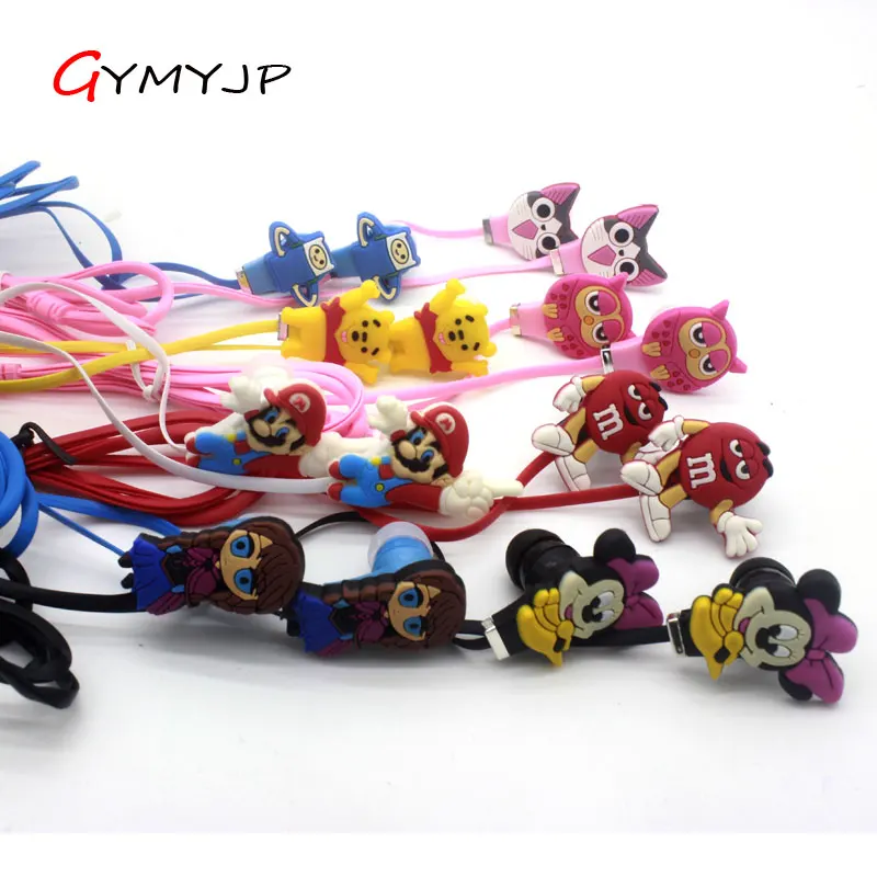 

2017 new color style Cheap cartoon headset gift Anime headphone earphone gift