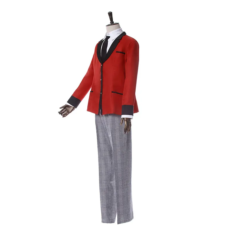 ROLECOS аниме Kakegurui компульсивный игровой маскарадный костюм Ryouta Suzui Красная