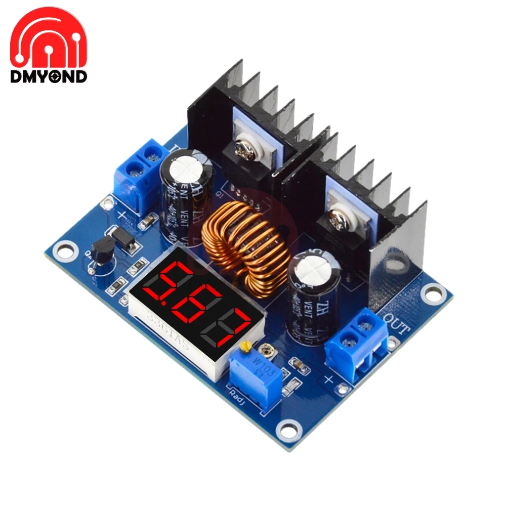 

XH-M404 M404 DC 4-40V 8A Voltage Regulator Module Digital PWM Adjustabl DC-DC Step Down Voltage Regulator DC XL4016E1