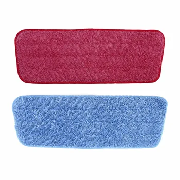 

Replacement Microfiber Washable Mophead Wet And Dry Cleaning Mop Pads Fit Flat Spray Mops Household Cleaning Tools