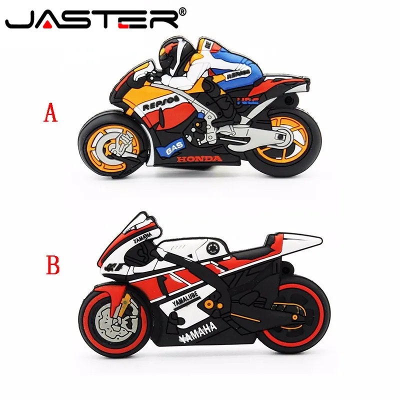 Флешка JASTER Moto rcycle USB флеш накопитель 4 ГБ 64 16 32 ГБ|USB флэш-накопители| |