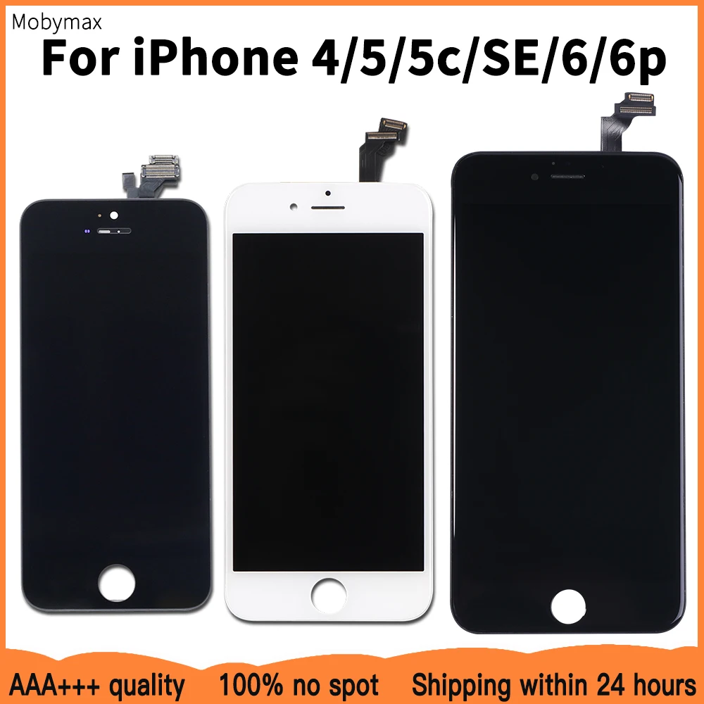 Sostituzione Dello Schermo Lcd Per Iphone 6 Se 100% No Dead Pixel Display Lcd Digitizer Assembly Per Iphone 5 5C 6Plus 4 Buona Garanzia