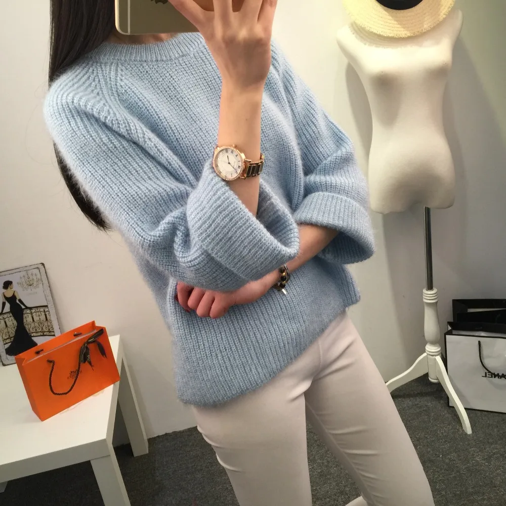 

Women Pullover Sweater Winter New Brand Fashion Warm Pullovers High Quality Candy Colors Pull Femme Comfort Soft Wool Sweaters