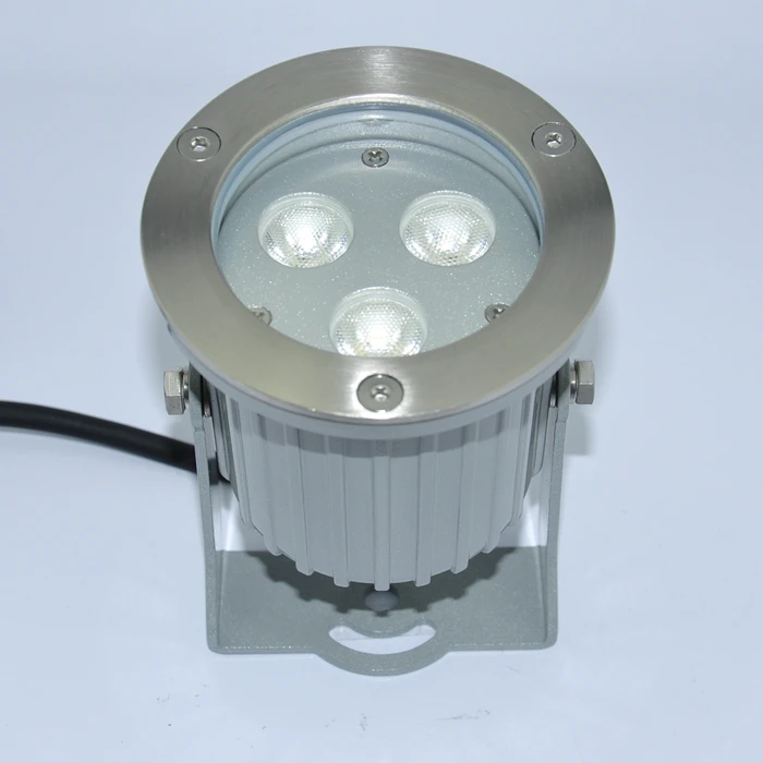 Высокое качество 8 шт./лот DC24V теплый белый светодиодный садовый прожектор IP65 напольный RGB светодиодное ландшафтное освещение со стержнем или круглое основание