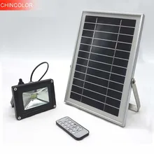 Солнечные батареи спинер светильник Высокая Мощность светодиодные солнечного свет открытый настенный светильник безопасности точечные светильники IP65 Пульт дистанционного Управления Солнечный настенные светильники