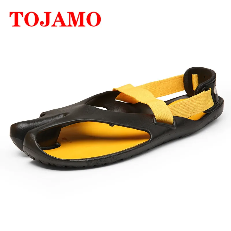 TOJAMO Mens Fashion Casual Sandals Cool Men Shoes Slippers Outdoor