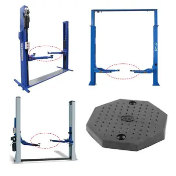 

New 1 Pc Vehicle Octagon Floor Jack Disk Pad Adapter Rubber Blanket for Pinch Weld Side Rail Stand Accessories