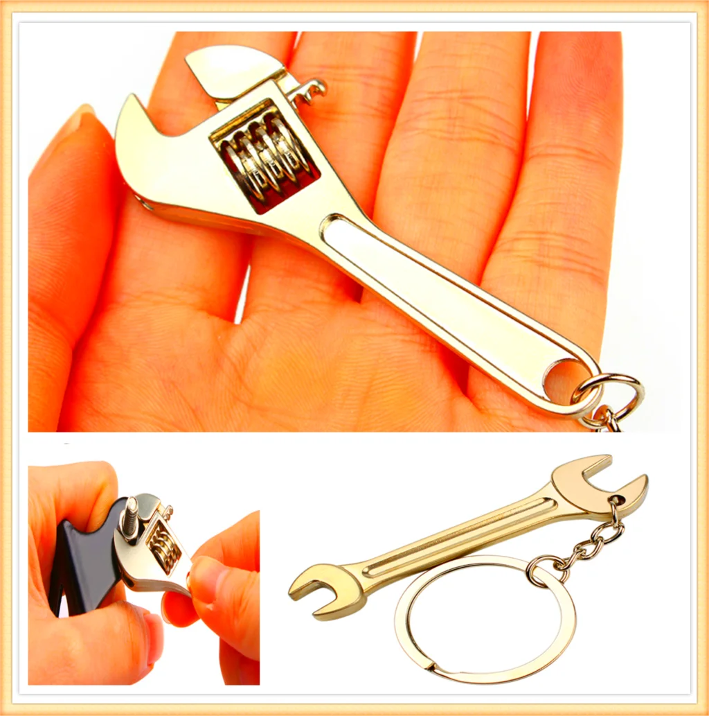 

car Wrench Keychain Spanner Chain keyring for BMW all series 1 2 3 4 5 6 7 X E F-series E46 E90 F09 Scooter Gran i8 Z4 X5 X4