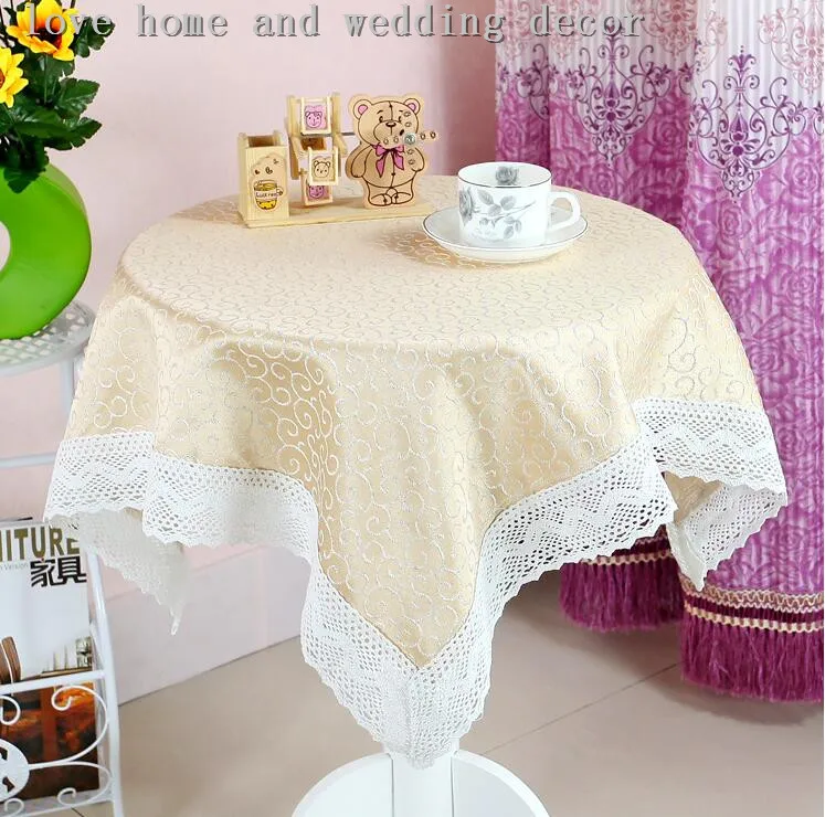 European high grade table cloth cloth garden table cloth small round