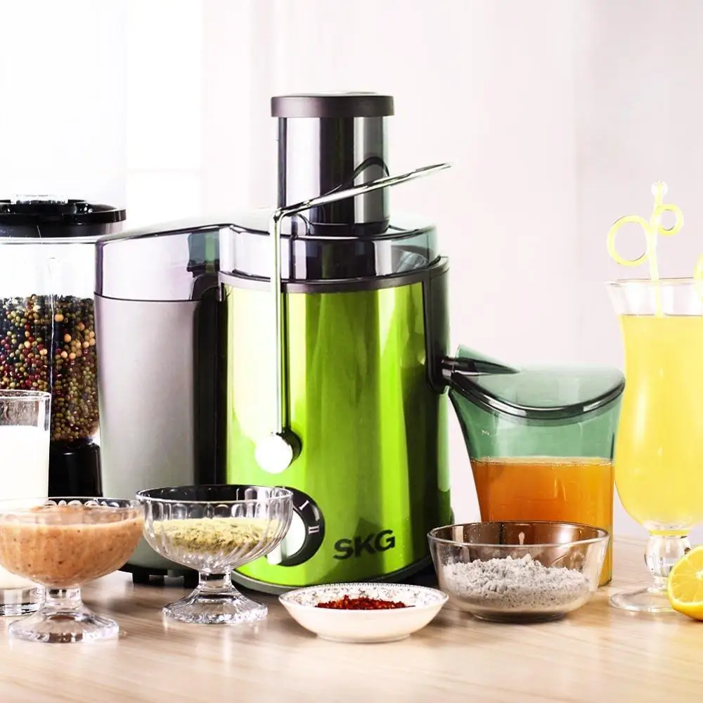 SKG Stainless Steel Automatic Orange Juicer Tangerine Electric fruit