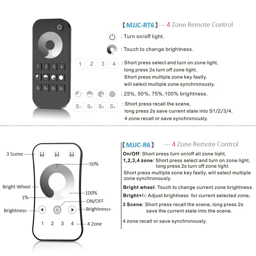 remote led dimmer