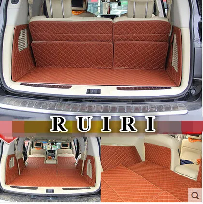 

Top quality! Special trunk mats for Infiniti QX56 7 seats 2015-2011 durable cargo liner boot carpets for QX56 2013,Free shipping