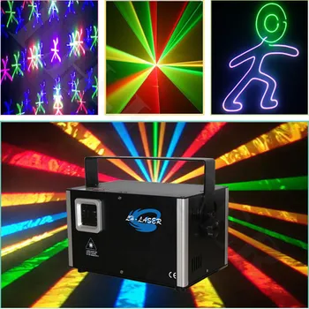 

Best selling full color 3500mw rgb RGB laser light for dj disco club pub KTV Christmas laser rgb projector