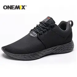 ONEMIX Новый Для мужчин кроссовки Открытый Спортивная обувь Для мужчин дышащие кроссовки сетка мягкая легкая для бег обувь для ходьбы Для