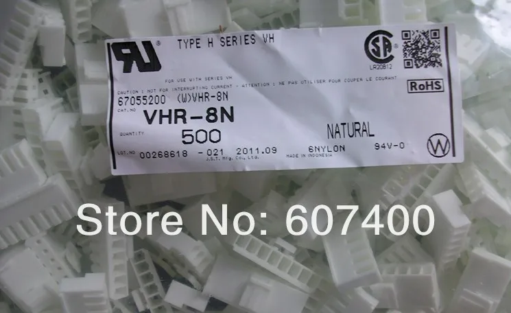 VHR-8N CONN HOUSING VH 8POS 3 96 мм белые корпуса Соединители Клеммы 100% новые и оригинальные