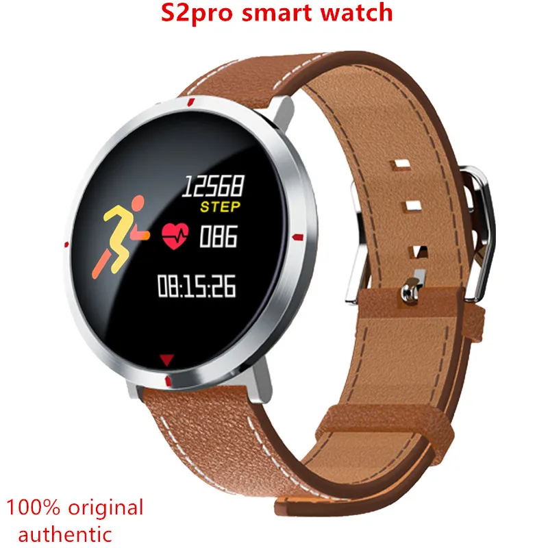 

S2pro Smart Watch Sports Fitness Tracker Heart Rate Blood Pressure Monitoring Smart Watch IP67 Waterproof Watch For Android IOS