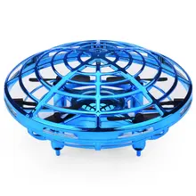 Мини Радиоуправляемый Дрон с датчиками 2,4 г 4CH Quadcopter гироскопа Fly Ball Smart без дистанционное управление небьющиеся карман НЛО Вертолет модель