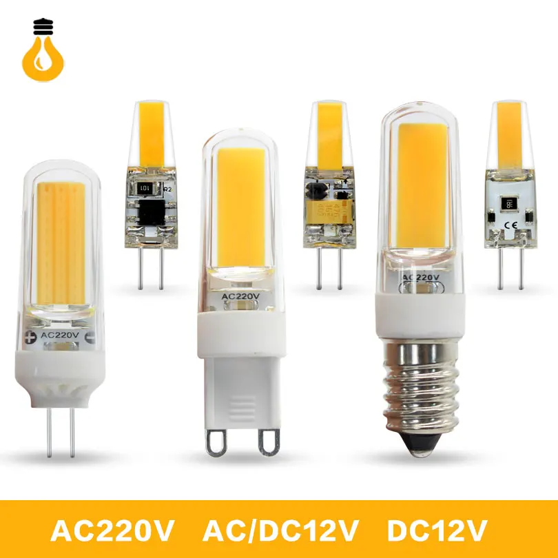 

Lowest price g4 LED Bulb SMD 2835 3014 G4 G9 Halogen light 3W 7W 9W 10W 12W AC220V Corn Light 12v led Replace g9 led lamp