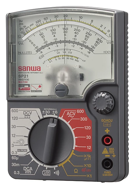 

SANWA SP21 Analog Multitester/Drop Shock Proof Meter