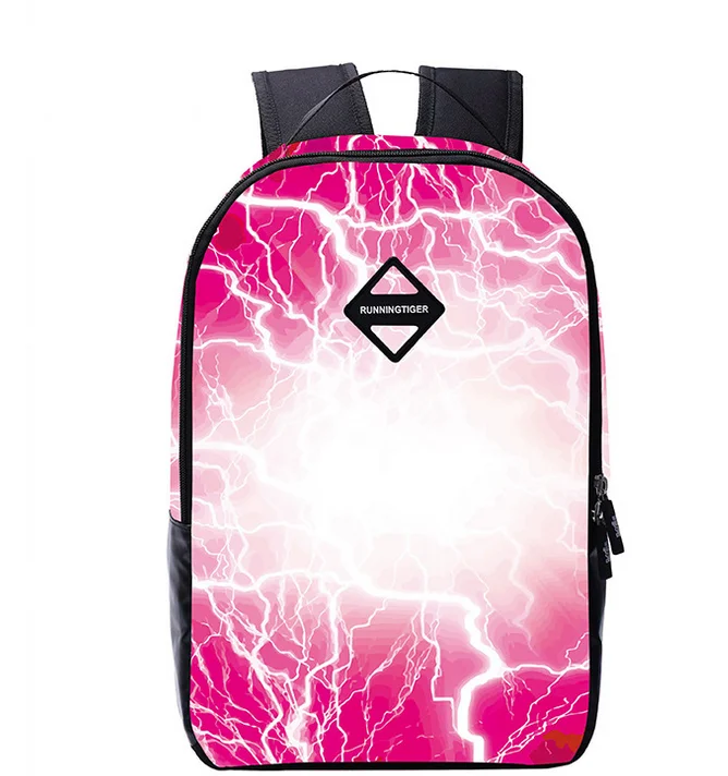 

Lightning Printing Kids Backpack Girls Boys School Bags Cartoon Orthopedic Backbook For Teenagers Casual Mochila