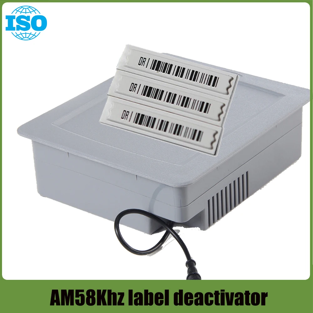 EAS AM DR Soft Label Deactivator 58Khz Tag Alarm Deactivator for Retail Anti theft System EAS AM DR Soft Label Deactivator 58Khz Tag Alarm Deactivator for Retail Anti theft System