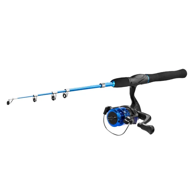 Kids Fishing Pole,telescopic Fishing Rod And Reel Combos With Spincast Fishing  Reel And String With Fishing Line - Fishing Rods - AliExpress