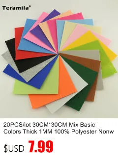 Gray Colour New Arrivals Felt Fabric Nonwoven Gifts and Premiums Tradmark Handmake for Doll's DIY Tradmarks Clean Materials