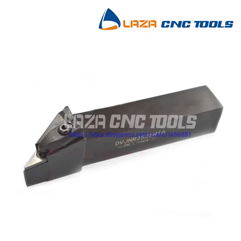 

DVJNR2525M16 DVJNL2525M16 Indexable External turning tool holder,93 Angle DVJNR DVJNL Lathe External cutting Tool VNMG160404/08
