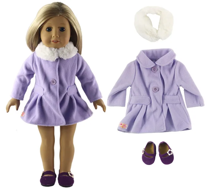 5 комплектов одежды для кукол 18 дюймов в новом стиле случайный выбор|doll clothes|clothes for