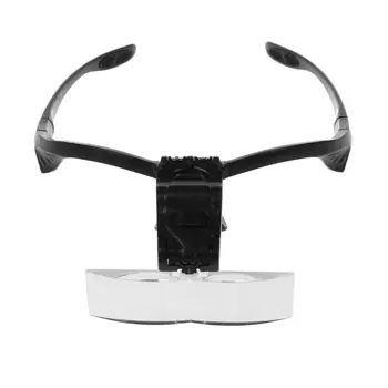 

Magnifier glasses 2 Led 1 X 1.5 X 2 X 2.5 X 3.5 X jeweler watchmaker DIY