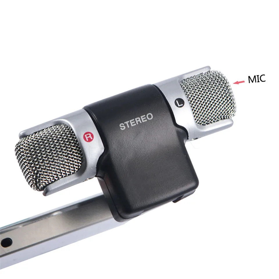YKSO Mini Stereo Microphone Digital Mic adapter 3.5mm Jack for PC Computer For Laptop Smart Mobile Phone Microphone (6)