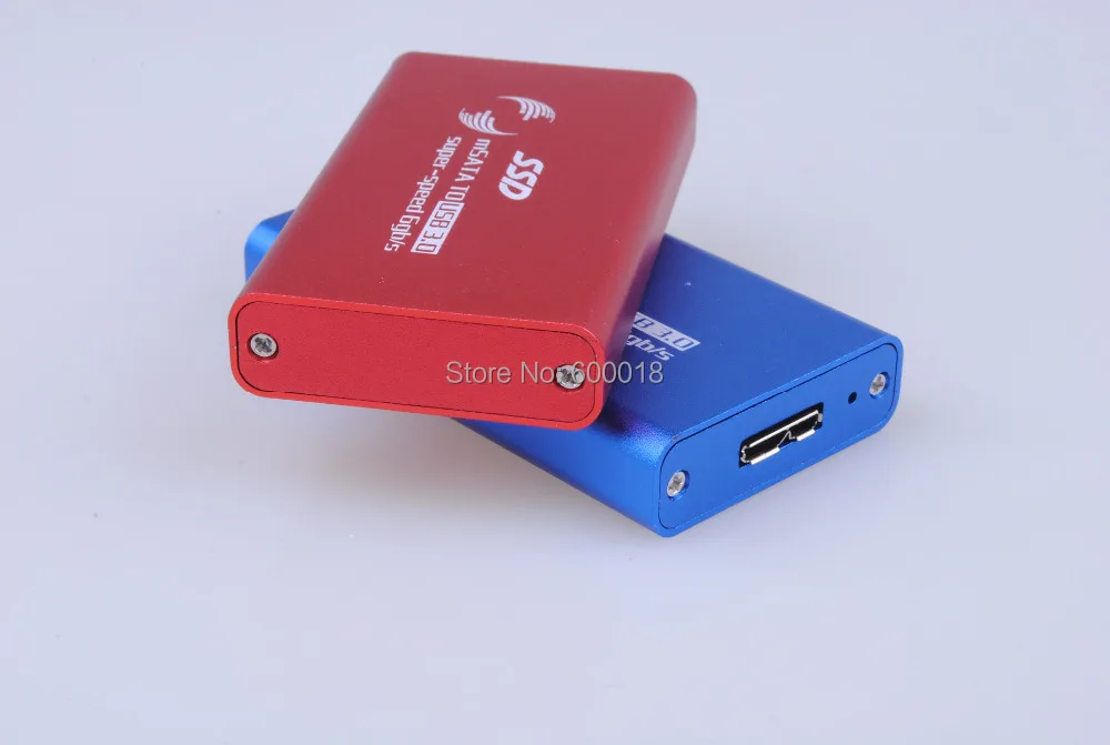 2," 2,5 дюймов HDD чехол USB 3,0 жесткий диск MSATA внешний накопитель hdd корпус коробка, до 6 ГБ/сек. Прямая поставка