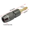 8pcs/4pairs 4mm Banana Plug Gold Plated Amplifier Speaker Plug Wire Connector Banana Male Connector ► Photo 3/6