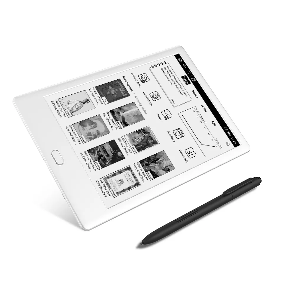 Likebook Muses E-Reader с 7,8 ''300ppi E-Ink сенсорным экраном 8 ядер 1,5 ГГц, встроенный звуковой 2G/3 2G B Android 6,0 Подарочный карандаш