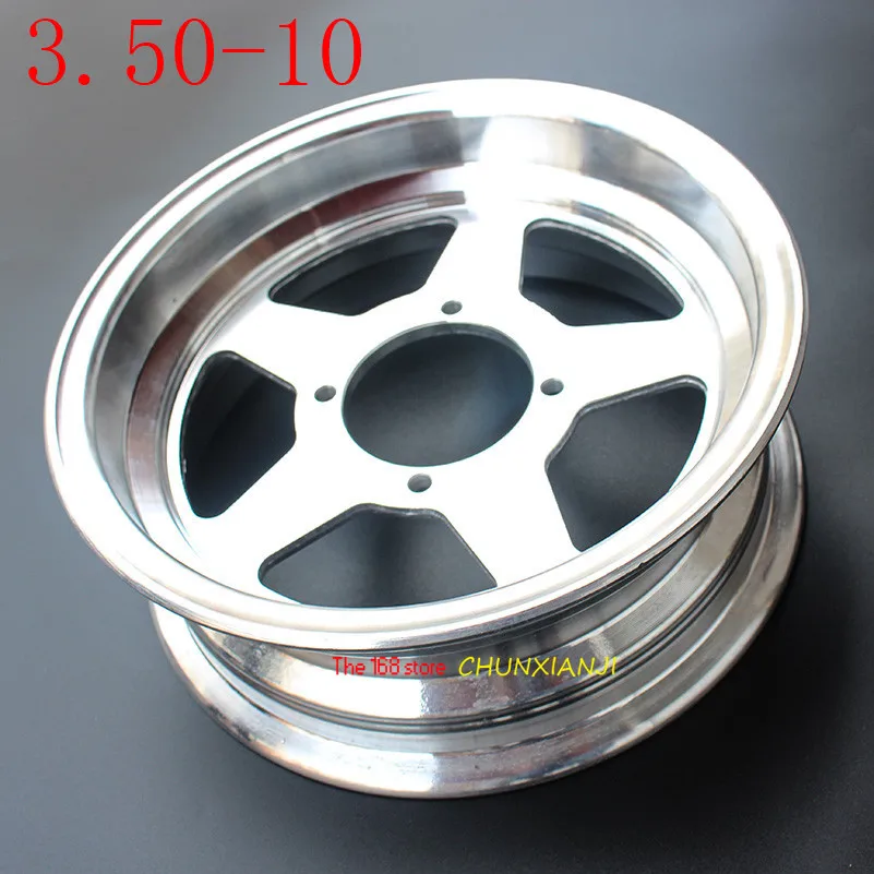 

3.50-10 wheel hub Electric tricycle scooter aluminum closed car four ed vehicle, 10inch vacuum