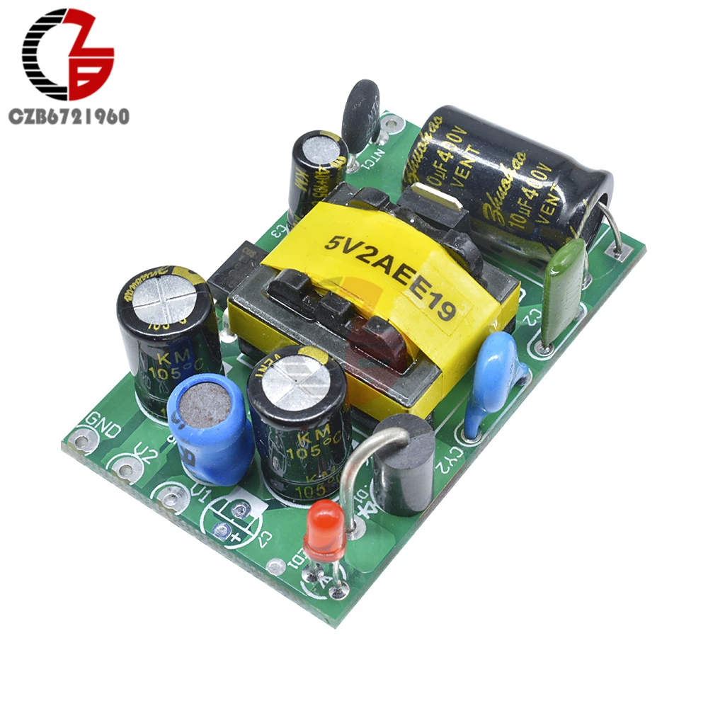 AC DC 110V 220V to 5V 1.5A понижающий модуль питания от 85 265V до преобразователь регулятор