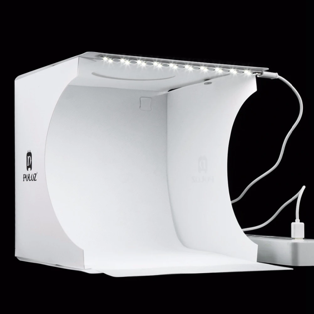 

6 Colors EVA Background----9" Mini Folding Studio Diffuse Soft Photo Box 1pc Panel LED