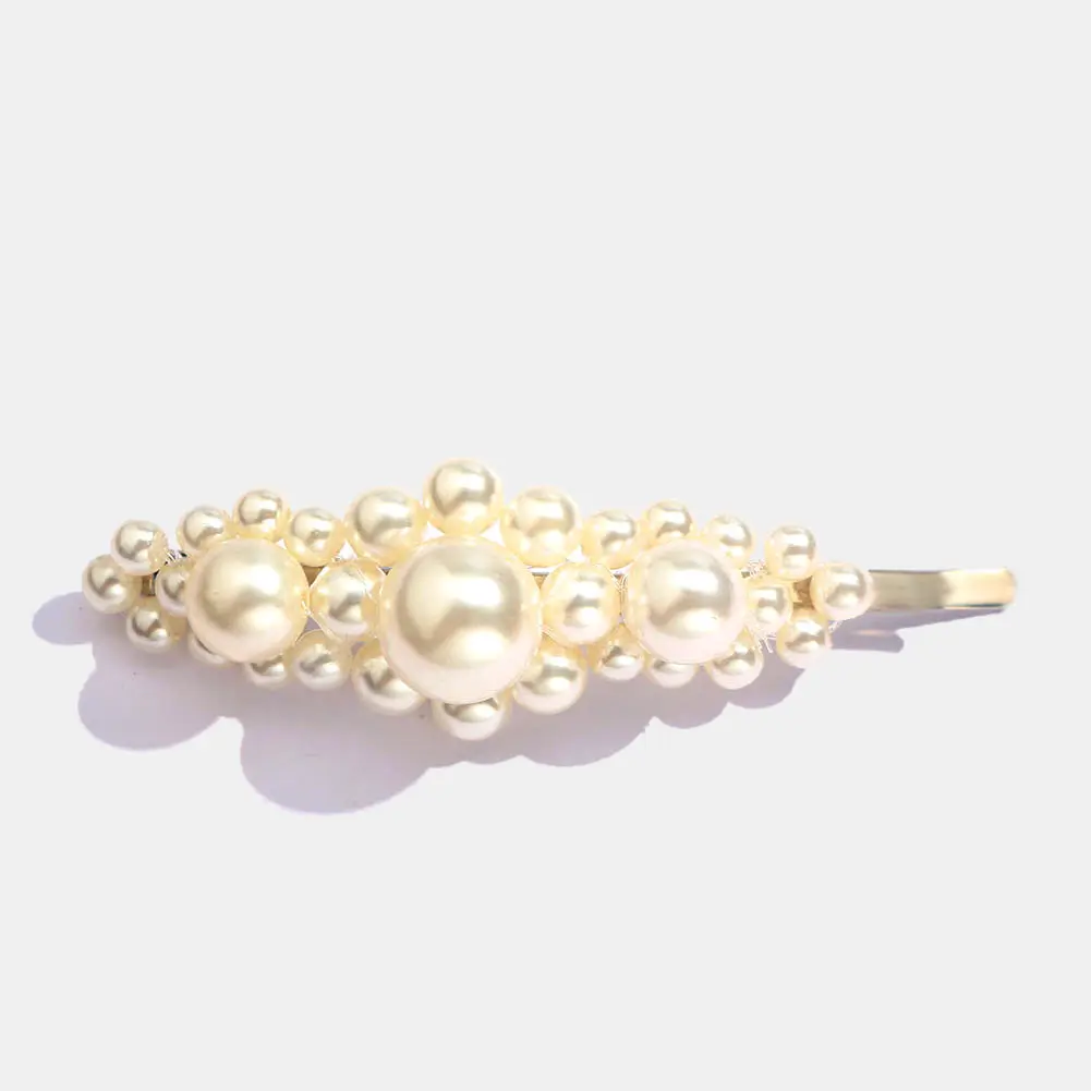 Flatfoosie ZA, блестящие висячие серьги с кристаллами для женщин, металлические серьги-капли золотого и серебряного цвета, модные ювелирные изделия с искусственным жемчугом для девочек - Окраска металла: H000114